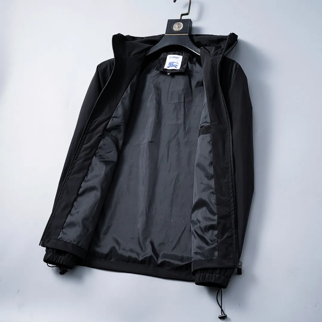 BUR Padded Nylon Hooded Jacket - BUR0006 - Image 5