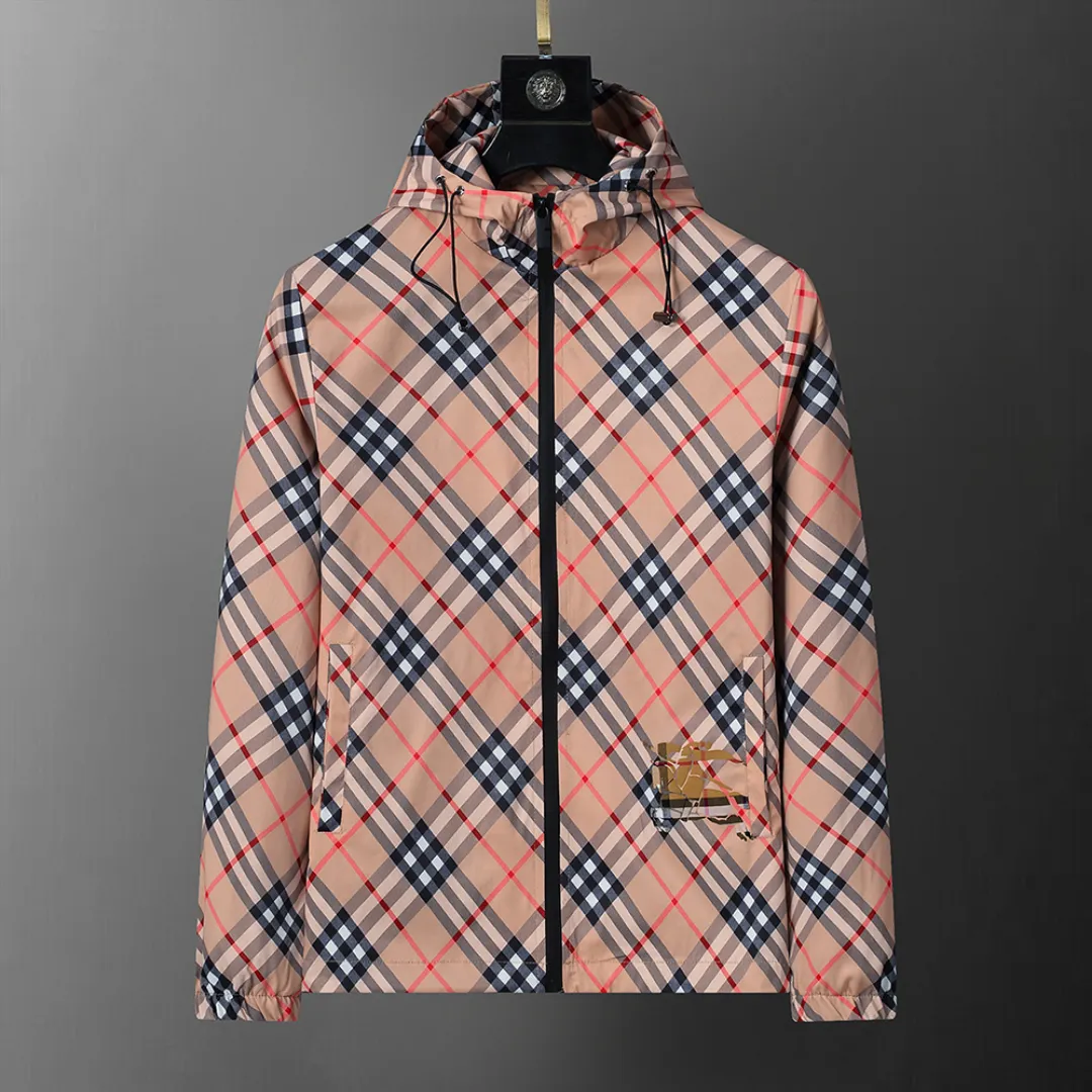 BUR Vintage Check Hooded Jacket - BUR0007 - Image 2