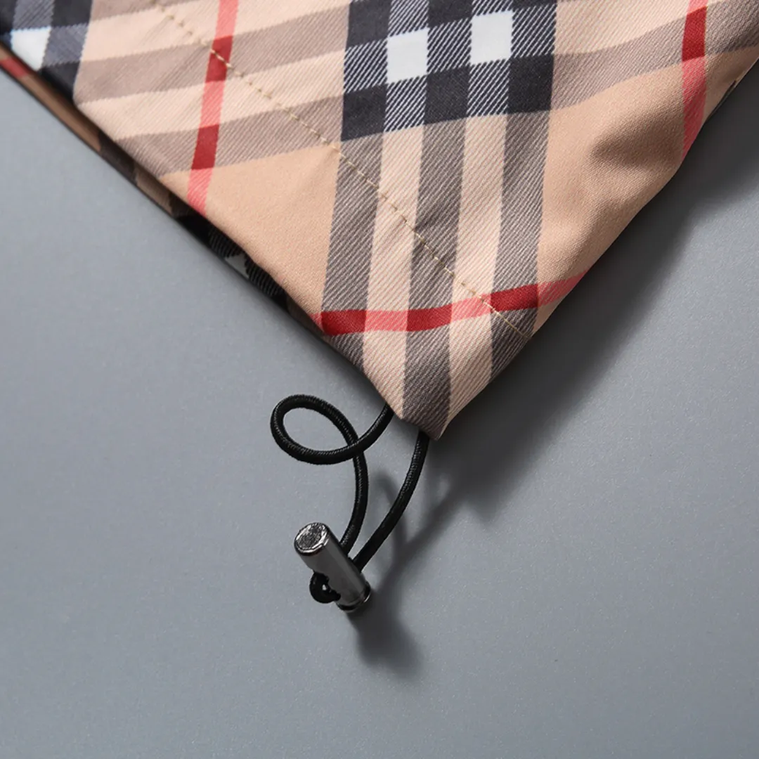 BUR Vintage Check Hooded Jacket - BUR0007 - Image 11