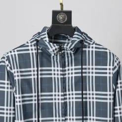 Alternative view of BUR Vintage Check Hooded Jacket - BUR0009