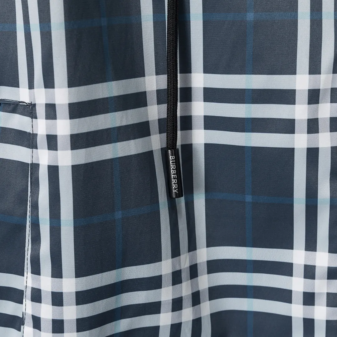 BUR Vintage Check Hooded Jacket - BUR0009 - Image 11