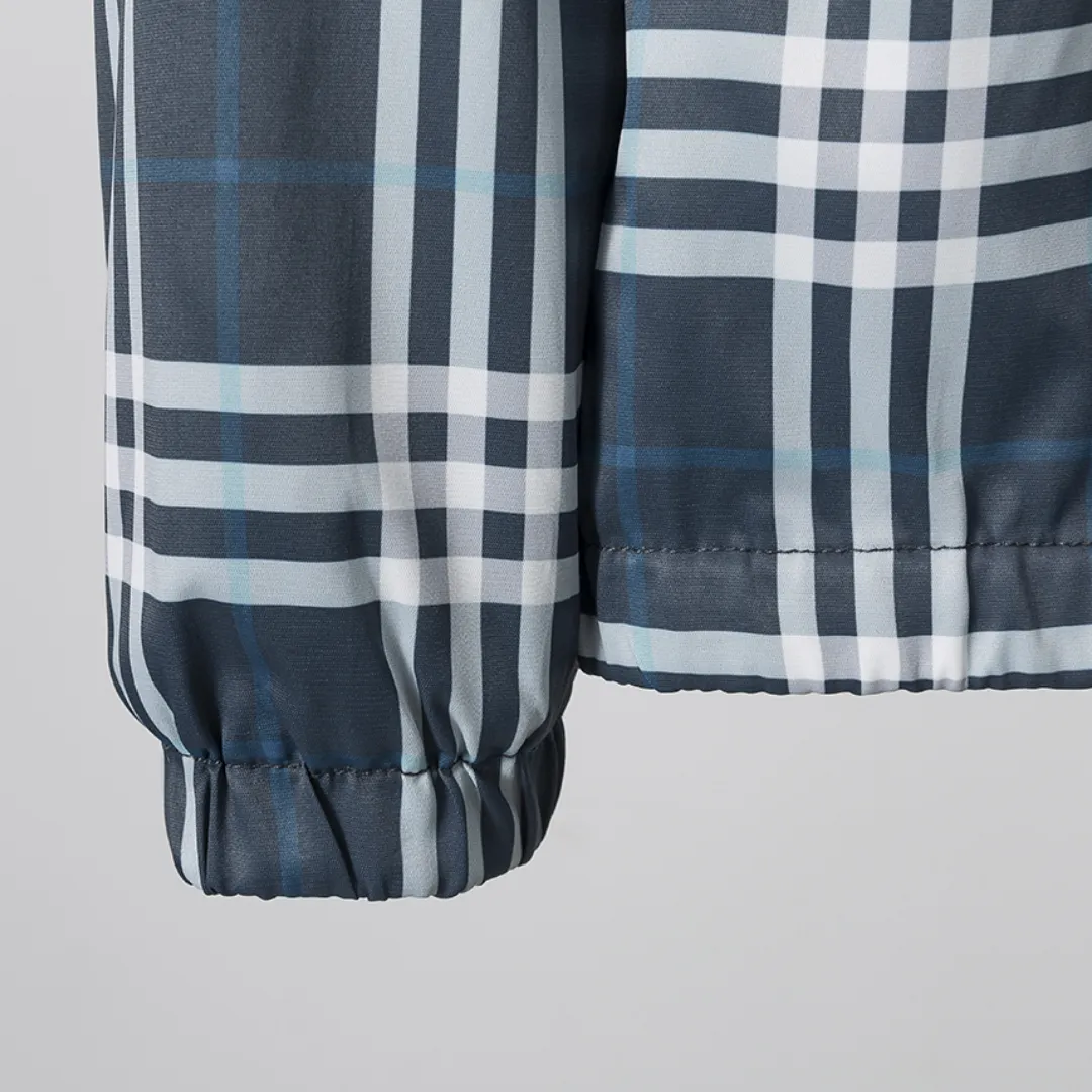 BUR Vintage Check Hooded Jacket - BUR0009 - Image 8