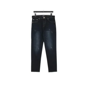 BLCG Red Emblem Washed Denim Jeans in Indigo - 572 - blcg0000572
