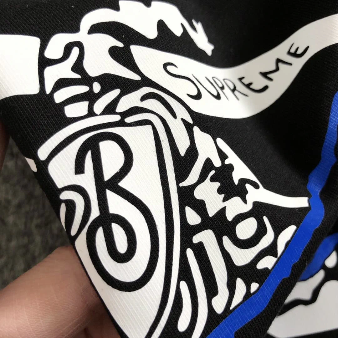 BUR Logo-Print Cotton T-Shirt - BUR0013 - Image 8