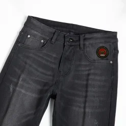 Alternative view of GA Black Jeans - GA0002