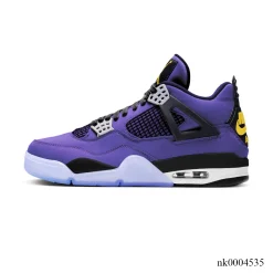 Alternative view of AJ 4 Lakers Shoes Sneakers - nk0004535