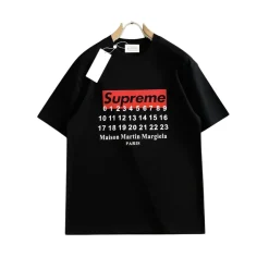 SUP Logo-Print Cotton T-Shirt - SUP0001