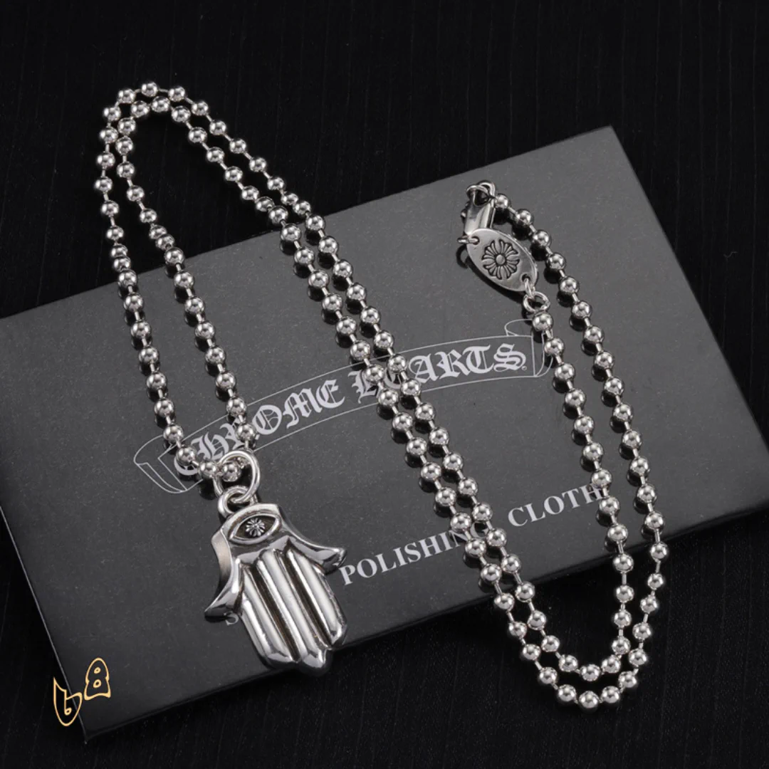 CH Crow Heart Necklace - CH0009