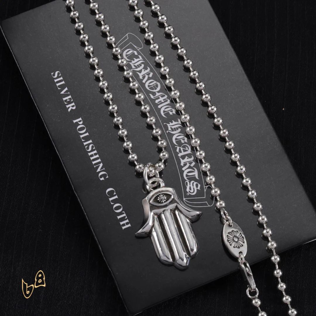 CH Crow Heart Necklace - CH0009 - Image 6