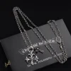CH Cross Pendant Necklace - CH0010