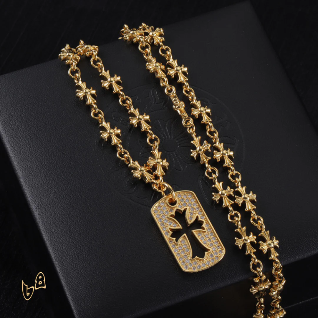 CH Dog Tag Necklace - CH0011 - Image 2