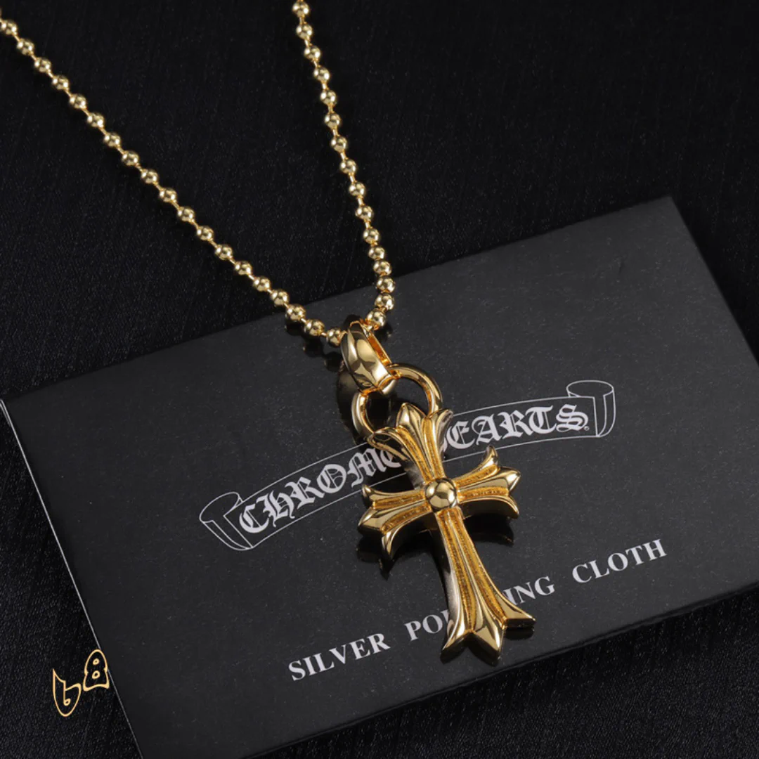 CH Cross Pendant Necklace - CH0016 - Image 2