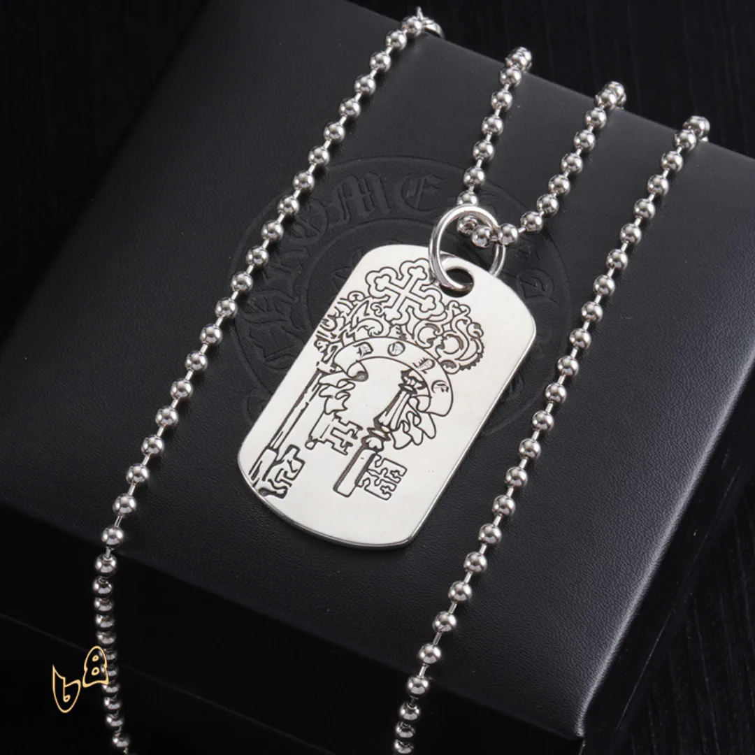 CH Dog Tag Necklace - CH0020 - Image 5