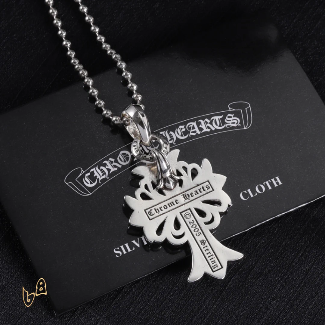 CH Cross Pendant Necklace - CH0021 - Image 5
