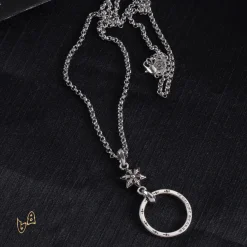 CH Circle Pendant Necklace - CH0023