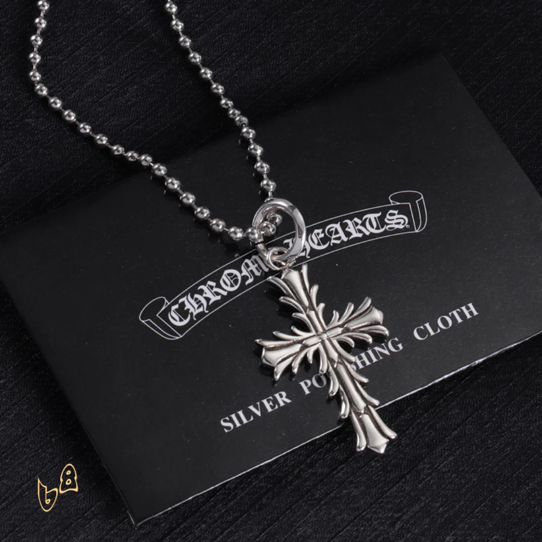 CH Cross Pendant Necklace - CH0025 - Image 2