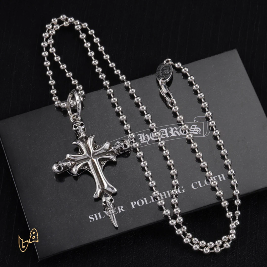 CH Cross Pendant Necklace - CH0027