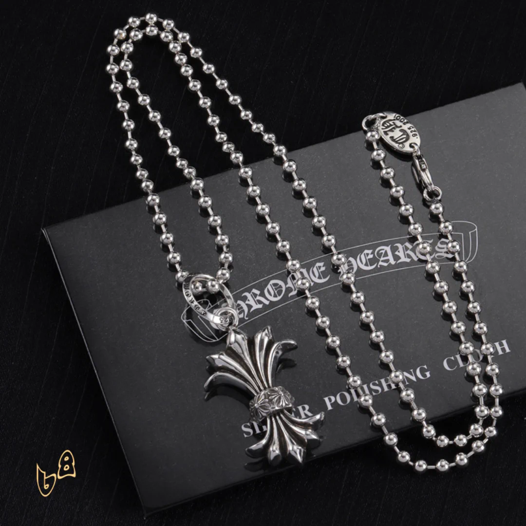 CH Cross Pendant Necklace - CH0029