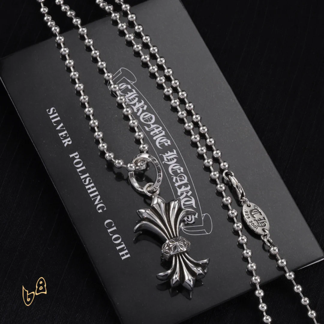 CH Cross Pendant Necklace - CH0029 - Image 6