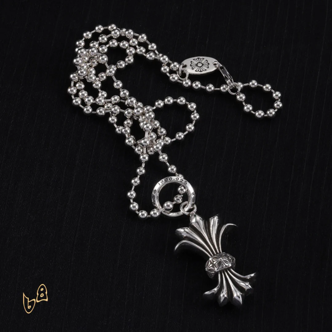 CH Cross Pendant Necklace - CH0029 - Image 5