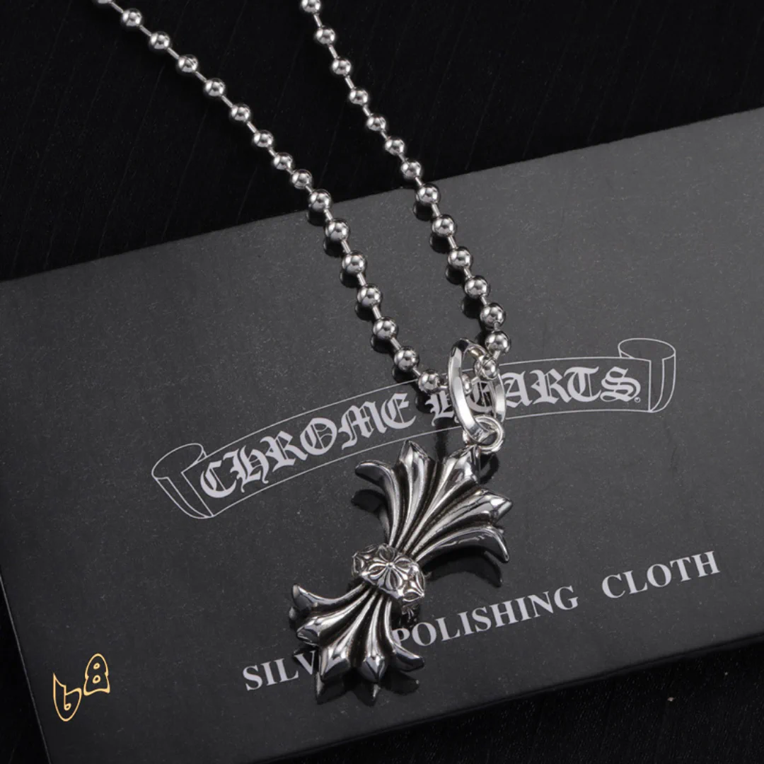 CH Cross Pendant Necklace - CH0029 - Image 3