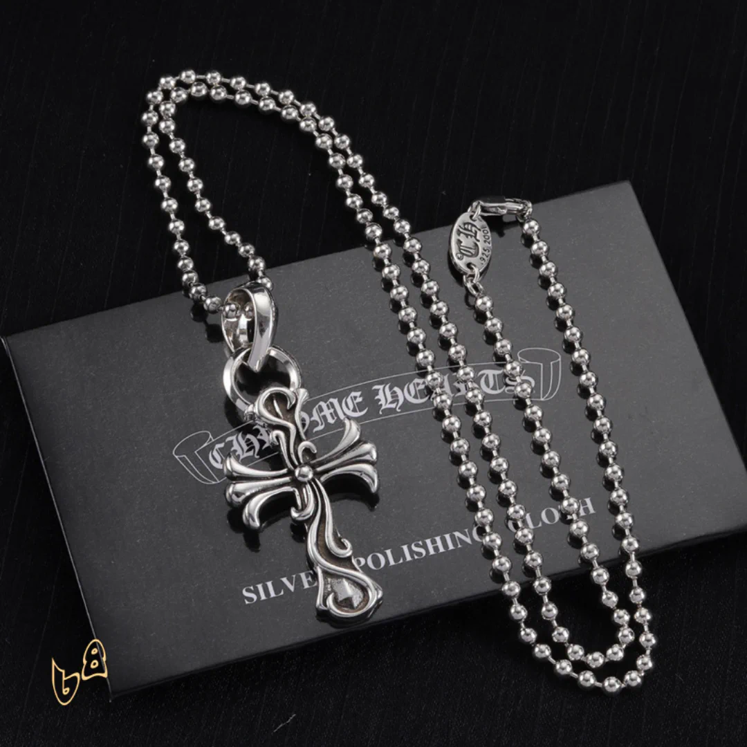 CH Cross Pendant Necklace - CH0030