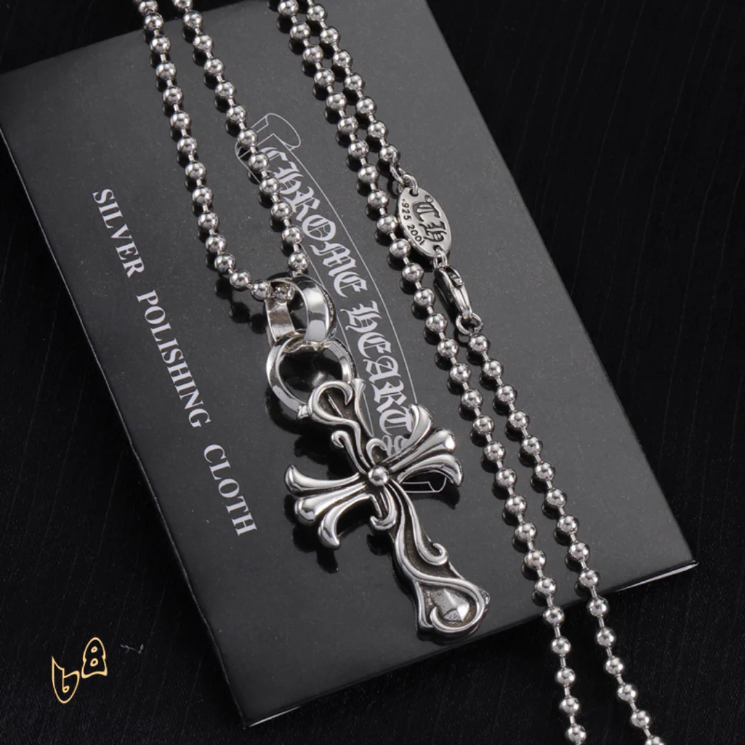 CH Cross Pendant Necklace - CH0030 - Image 6