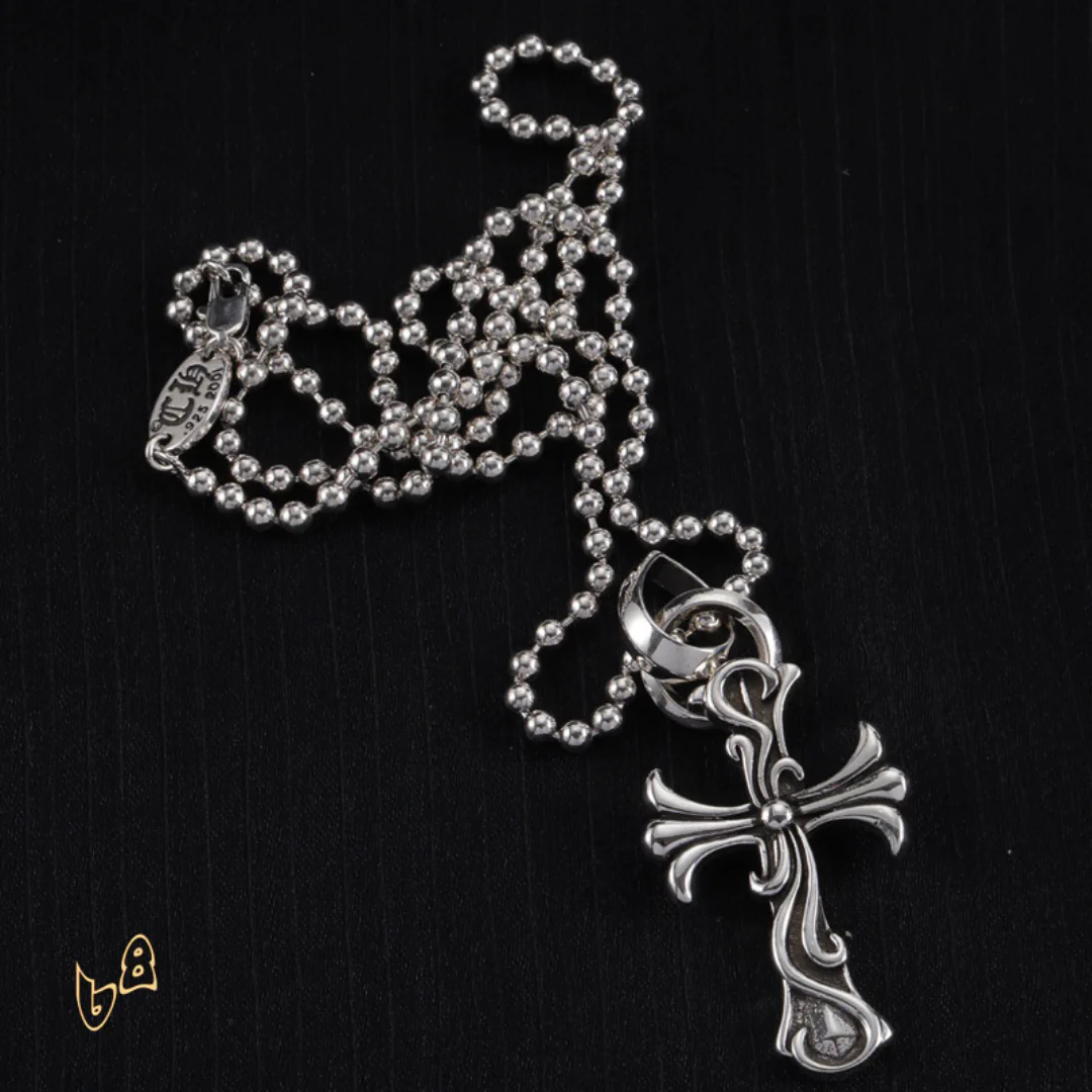 CH Cross Pendant Necklace - CH0030 - Image 5