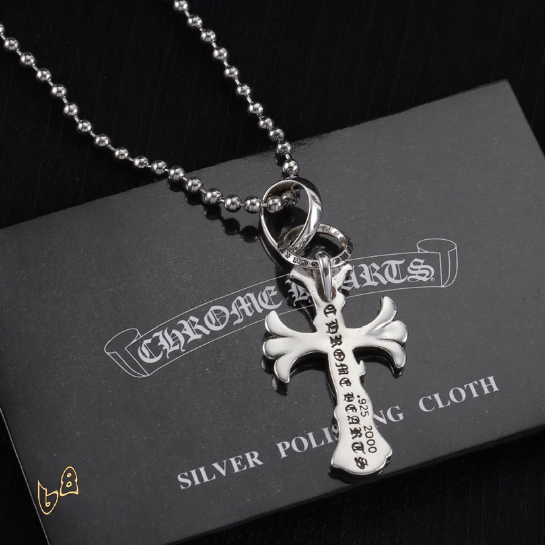 CH Cross Pendant Necklace - CH0030 - Image 3