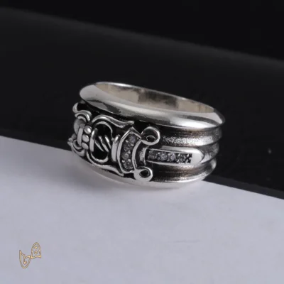 CH Silver Dagger Ring - CH0084