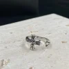 CH Silver Cross Ring - CH0085