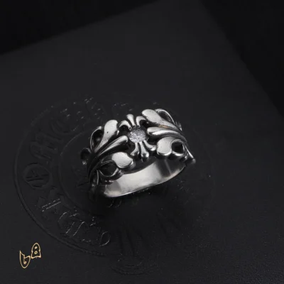 CH Ruby Floral Ring - CH0087 - White