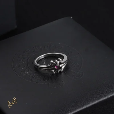 CH Ruby Floral Ring - CH0088 - Pink