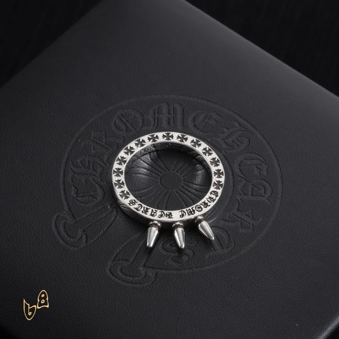 CH Triple Spike Ring - CH0092 - Image 6