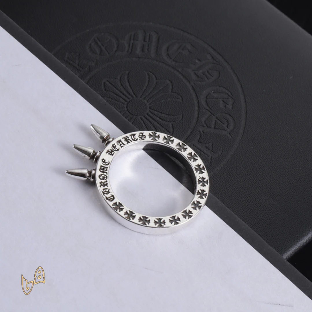 CH Triple Spike Ring - CH0092 - Image 3