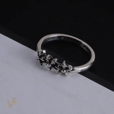 CH Triple Flower Ring - CH0094