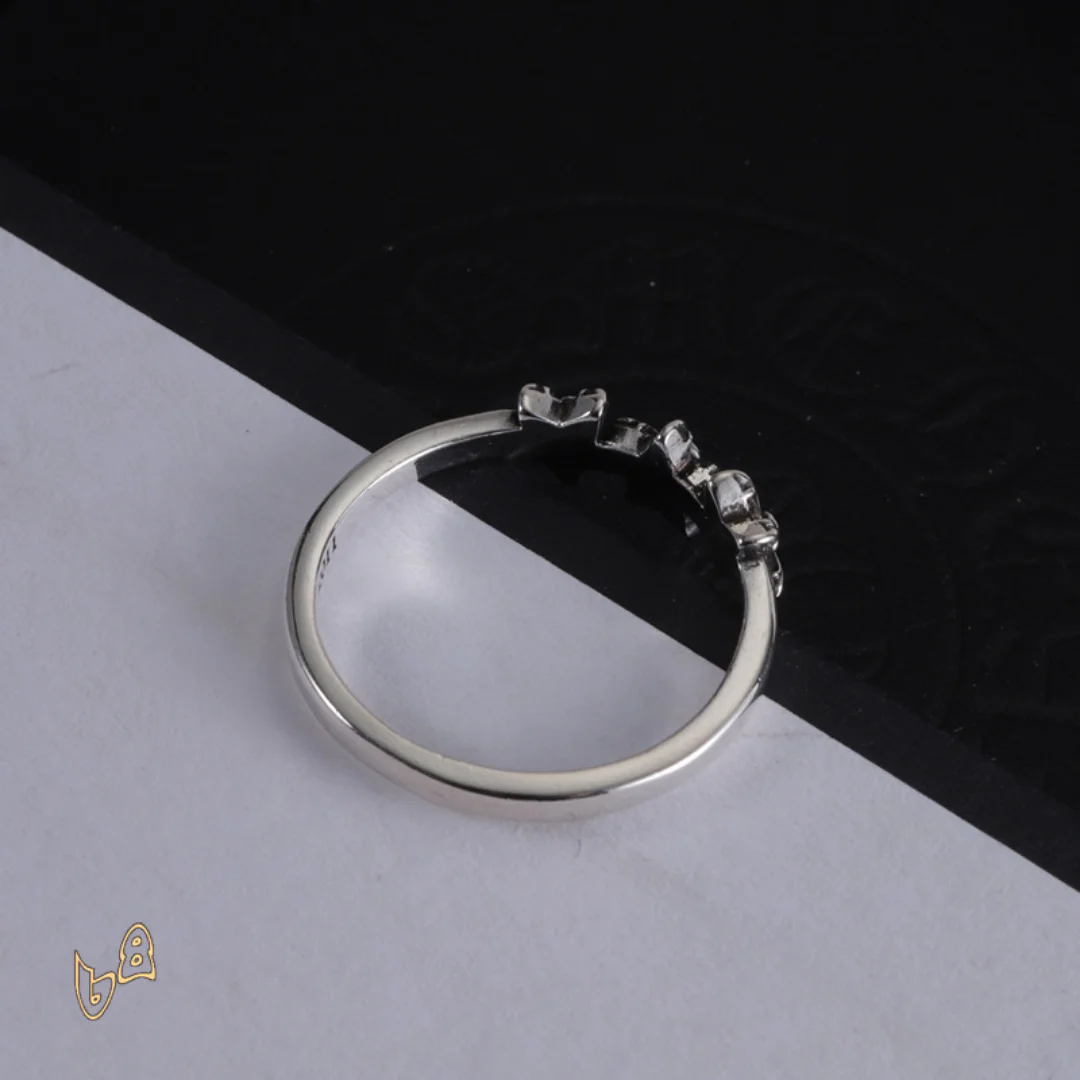 CH Triple Flower Ring - CH0094 - Image 4