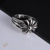 CH Cross Flower Ring - CH0095
