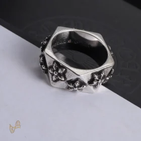 CH Cross Flower Ring - CH0099