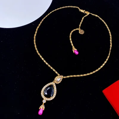 McQueen Teardrop Necklace - MC0004 - Gold