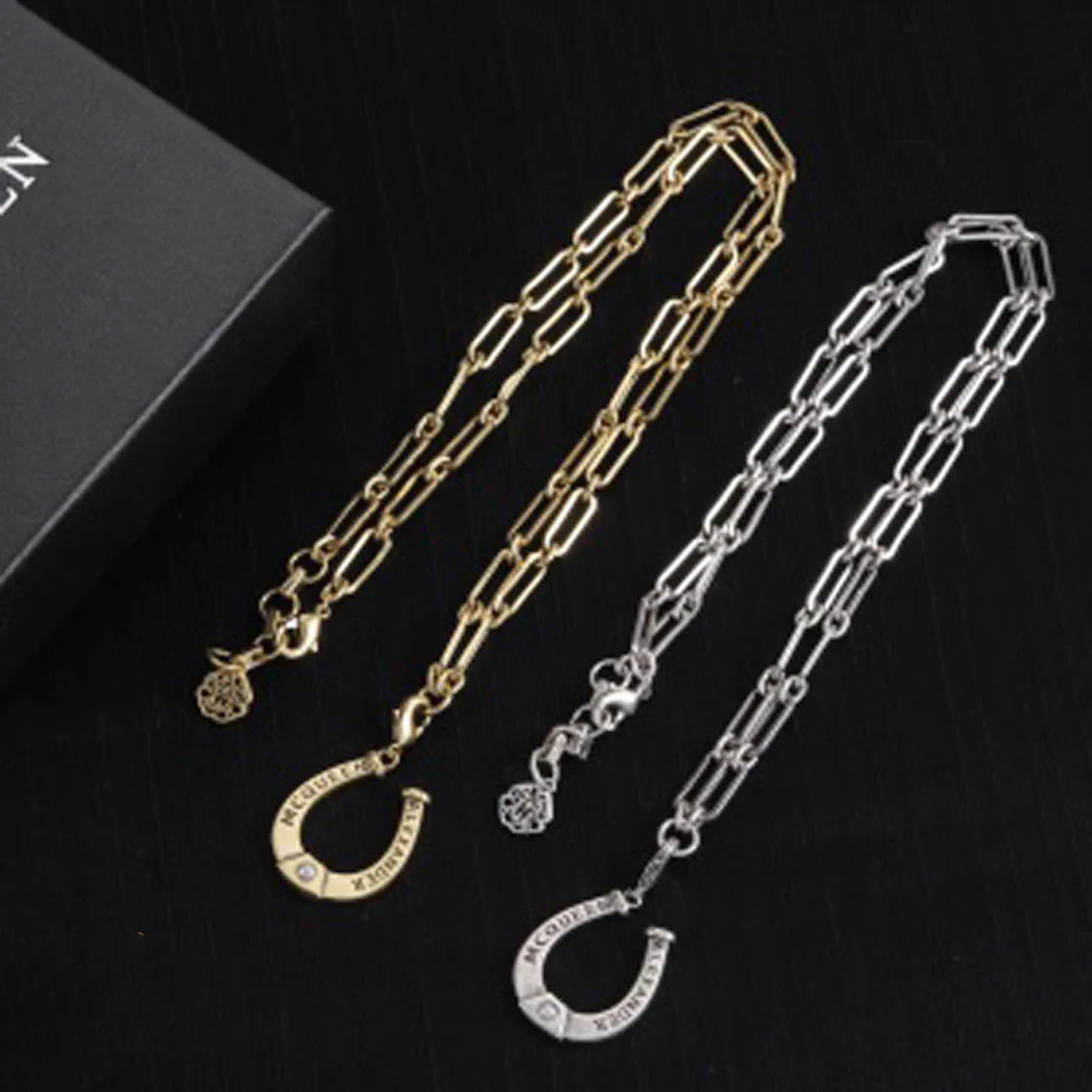 McQueen Horseshoe Charm Necklace - MC0012 - Image 4