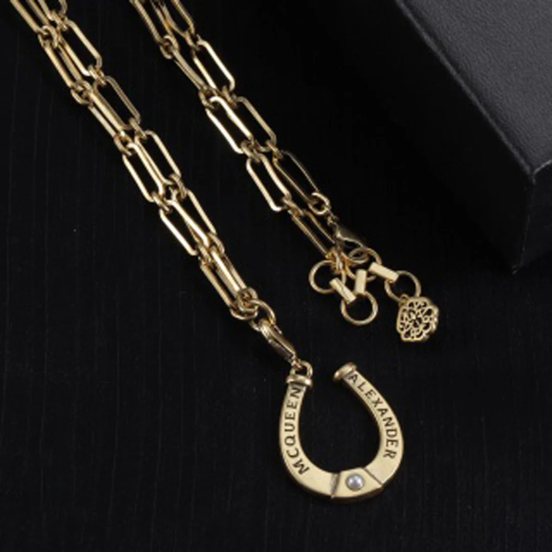 McQueen Horseshoe Charm Necklace - MC0012 - Image 2