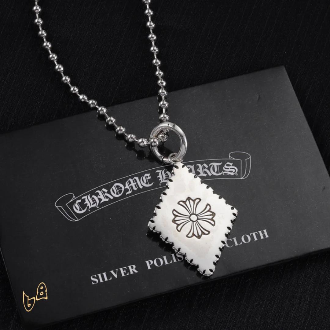 CH Diamond Pendant Necklace - CH0032 - Image 5