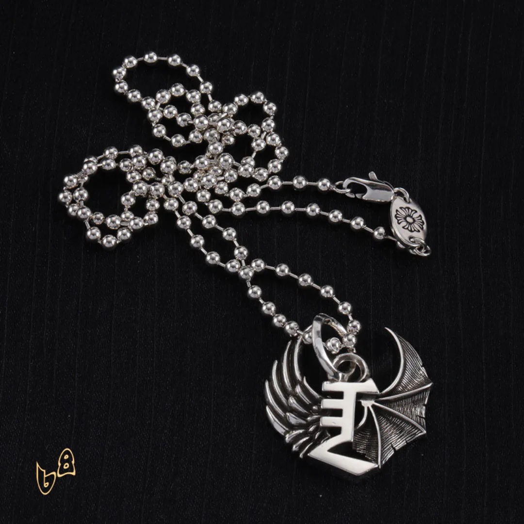 CH Wings Pendant Necklace - CH0033 - Image 5
