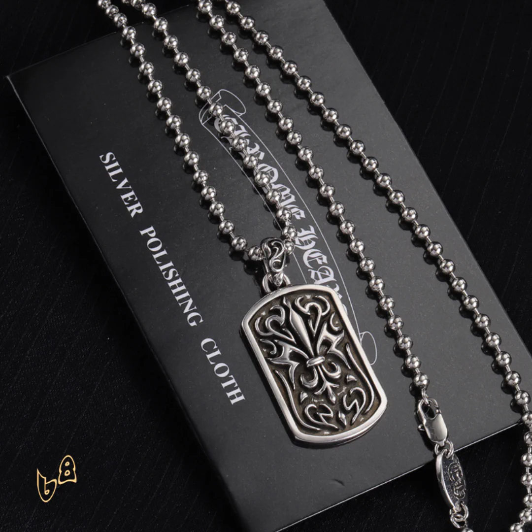 CH Dog Tag Necklace - CH0035 - Image 5