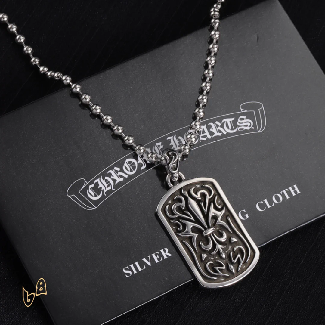 CH Dog Tag Necklace - CH0035 - Image 4