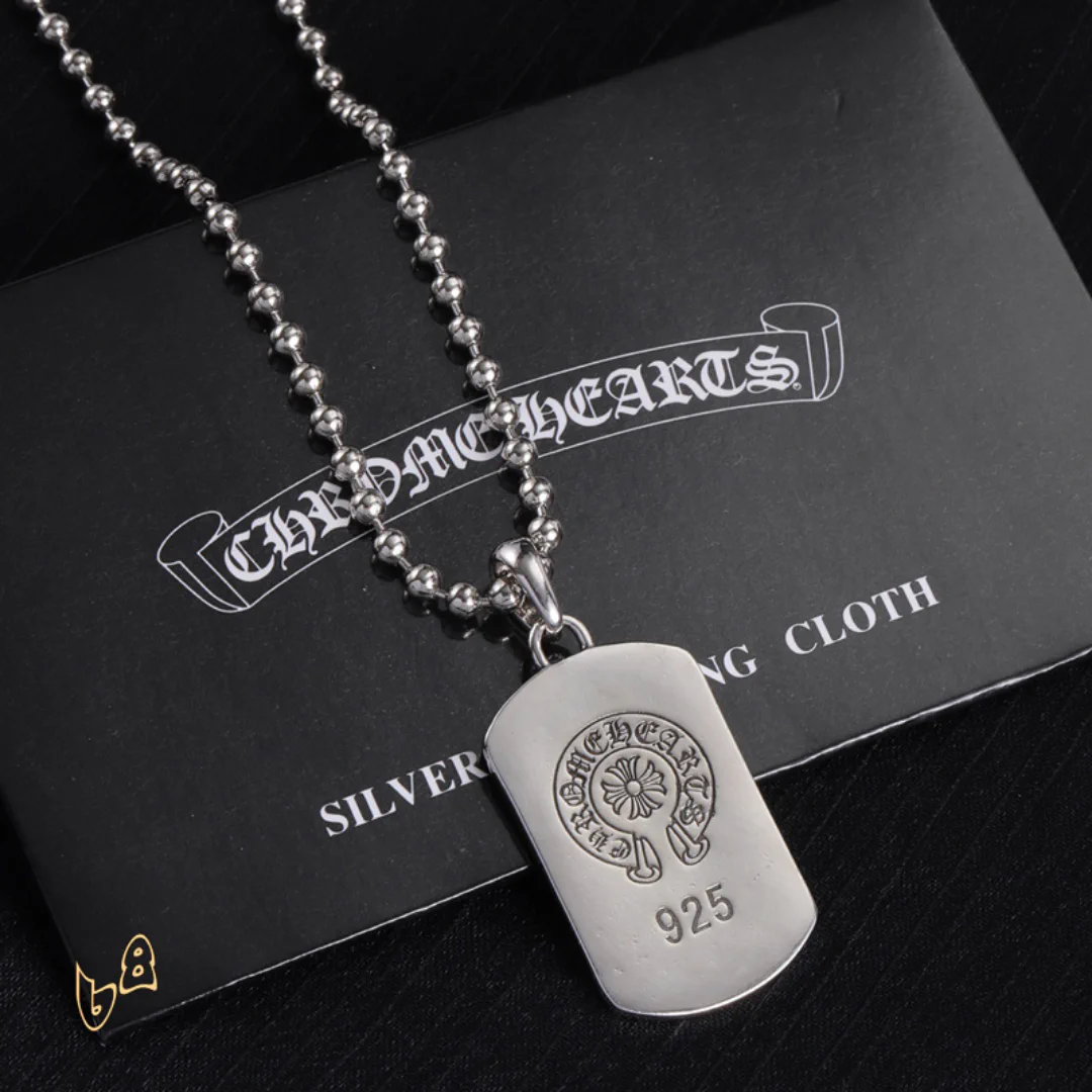 CH Dog Tag Necklace - CH0035 - Image 3