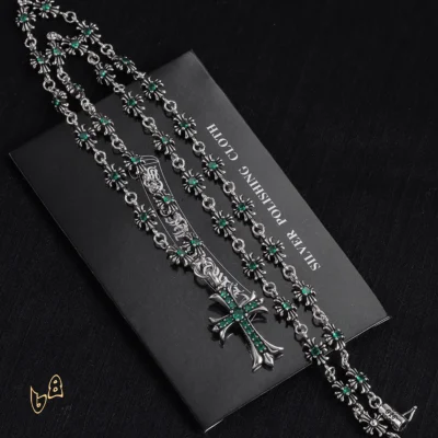 CH Cross Pendant Necklace - CH0038