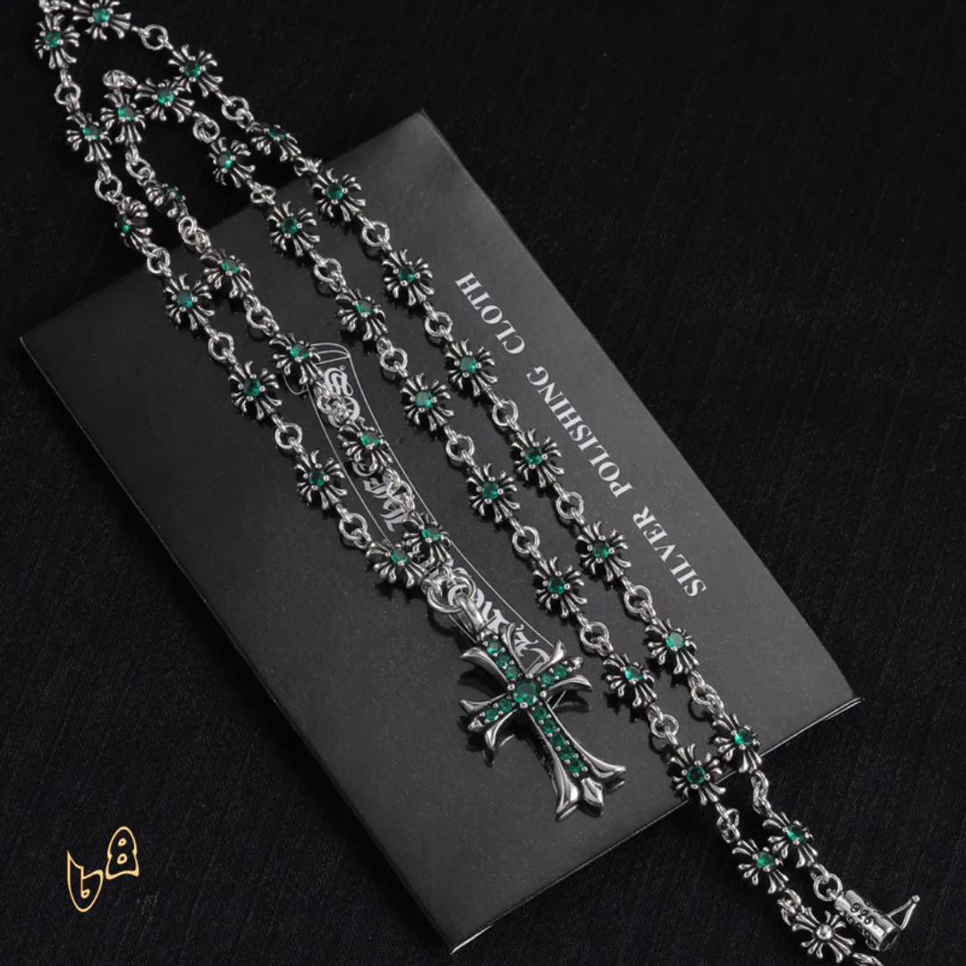 CH Cross Pendant Necklace - CH0038