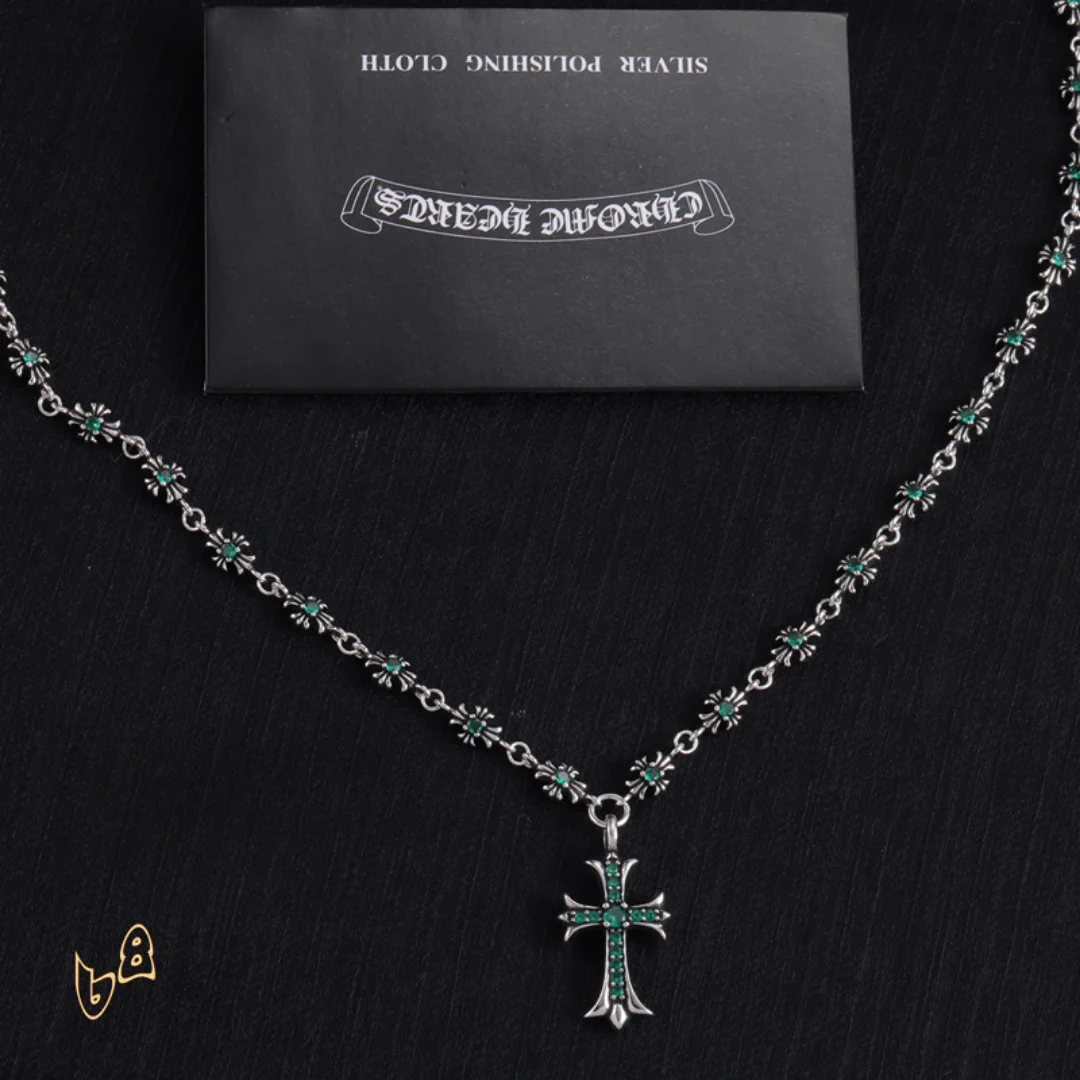 CH Cross Pendant Necklace - CH0038 - Image 6